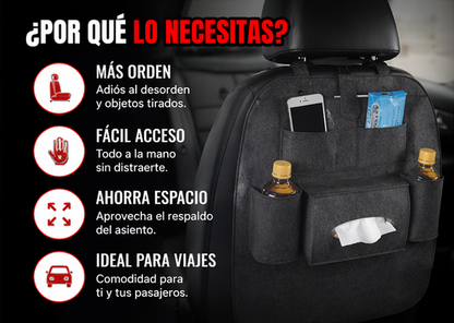 DrivePocket - Organizador de Auto Trasero